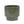 3 Pieces Ceramic Flowerpot Set - Antique Light Green