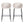 Ladd Outdoor Metal Wicker Barstool Set of 2 - Light Gray