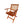 Foldable Patio Dining Set With 4 Folding Chairs For Indoor And Outdoor Use - Teak