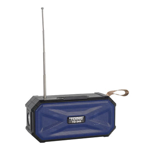 Solar-Powered Flashlight Bluetooth Speaker