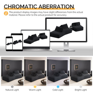 Modern Luxury Oversized Modular Sectional Sofa Set