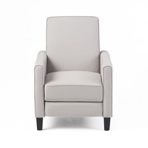 Upholstered Push Back Recliner Chair For Living Room