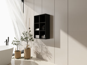 24 Inch Wall Mounted Storage Shelves Combination