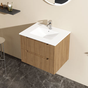 Wall Mounted Bathroom Vanity & Sink