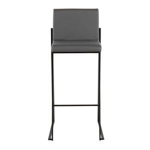 Fuji - Contemporary High Back Barstool Elegant Design