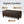 Rectangle Storage Ottoman Bench For Living Room - Brown