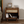 Walnut Nightstand with Rattan Detail, MDF + Solid Wood
