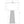Contemporary White Ceramic Table Lamp with Ivory Shade