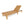 Nadine Stylish Chaise Lounge Chair - Teak