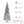 9' Snow Flocked Pine Artificial Christmas Tree with Easy Assembly - Unlit