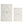 Book Boxes (Set of 2) - White / Gold