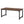 Large Computer Desk With Steel Frame for Home Office Workstation