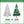The 4-Foot Pre-Lit Modern White Christmas Tree