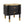 Contemporary 2 Drawers Nightstand with Curved Profile Design