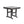 HDPE Outdoor Patio Dining Set with Table and 4 Chairs