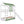 Twin Over Twin House Bunk Bed With Convertible Slide And Trundle - White