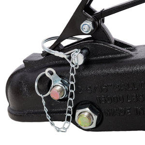 2-5/16 Inch Adjustable Channel Mount Trailer Coupler