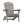 Oversize Outdoor Folding Adirondack Chair, Patio Chair For Garden