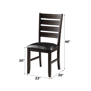 Urbana Synthetic Leather Side Chair (Set of 2)