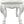 Dresden II - Vanity Stool - Bone White