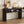 Console Table With Fluted Legs, Open Shelf