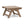 Sedona Outdoor Side Table With Open Slat Design