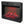 Electric Fireplace Insert Heater With Multicolor Flames, Remote Control - Black