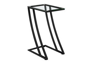 Accent Table C-Shaped with Sturdy Construction
