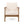 Perla Contemporary Club Chair with Water-Resistant Cushion