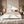 Queen Size Upholstered Platform Bed Frame with Curved Headboard