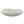 D9.5x2.5' Wavy Sand and Resin Bowl with Textured White Finish