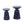 Serenita Outdoor Side Tables With Flared Design (Set of 2)