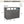 Outdoor Metal Garbage Bin Shed for Two Trash Cans