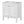 Double Sink Bathroom Vanity Set with Wall Mount Mirror Cabinet