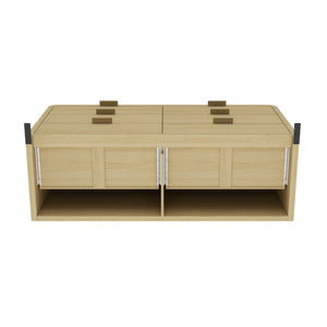 Grace - Double Dresser With 6 Drawers - Oak