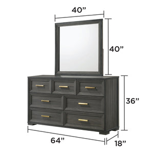 Colorado - Bedroom Set With Upholstered LED Headboard