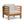 Outdoor Acacia Wood Patio Chair With Fabric Cushion