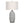 Lighting, Table Lamp, Resin, Modern - Gray / Cream