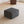 Sofa Ottoman - No Assembly Required - Dark Grey Plush Corduroy Fabric