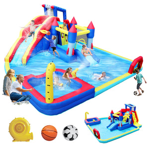 10 in1 Inflatable Slide Water Park and Bouncing House