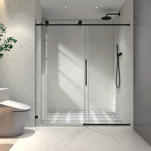 6076 Matte Shower Door
