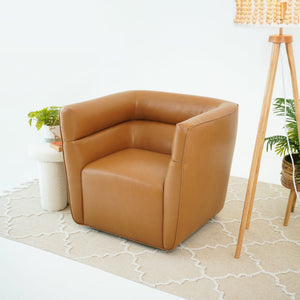 Callan - Swivel Chair - Tan