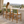 4 Pieces Arly Green Outdoor Bar Stool Set