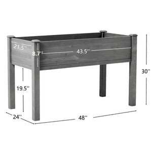Elevated Raised Garden Bed For Outdoor