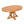 Extendable Round Rubber Wood Dining Table