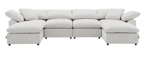 Naveen Modular Sectional With Ottoman