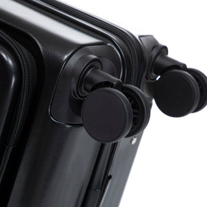 14' & 20' ABS Spinner Wheel Luggage Set with Cosmetic Case