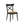 Hillary - Side Chair (Set of 2) - Black / Brown