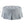 Skirted Tufted Round Ottoman With Button Top - Gray
