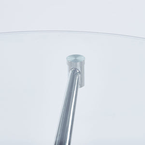Compact Dining Table With Glass Top